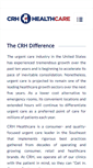 Mobile Screenshot of crhhealthcare.com